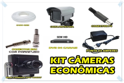 Kit câmeras de segurança CAMARAGIBE